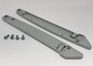 123. Gevels Aluminium deur boven+onderres.d