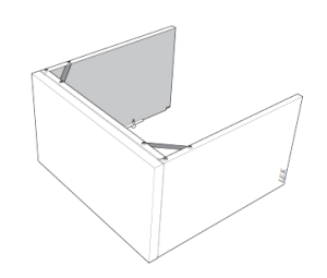 Nibe bovenkast 245mm
