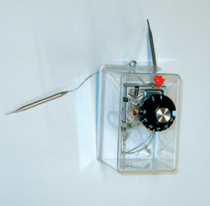 Compleet deksel, thermostaat, knop