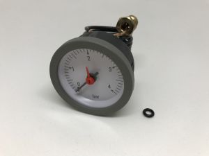 042. Manometer 0-4bar Grijs Res.d
