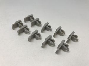 131. Kunststof slot=0,7 mm 10 stks/pak