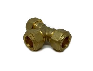 T-buis knelringkoppeling 15 mm 2-pack