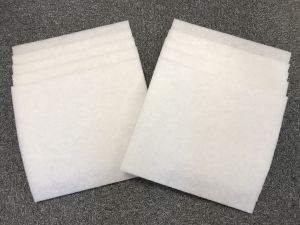 25% korting 10-pack origineel filter voor Nibe Fighter 100, 200, 310, 315, 360, F205, FLM 30 en FLM 40, 335x280 mm met plastic doos voor het filter