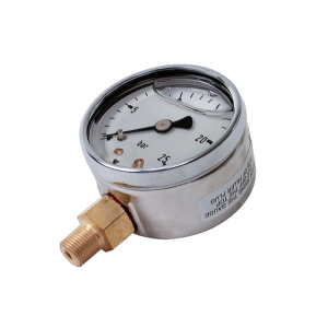Manometer 25 Bar Vloeistofgevuld