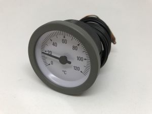 040. Thermometer 0-120 Gr.grijs Res.d.